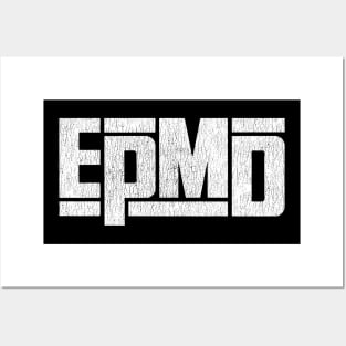 EPMD Old Retro Distressed Vintage 80's/90s Rap HipHop Logo Posters and Art